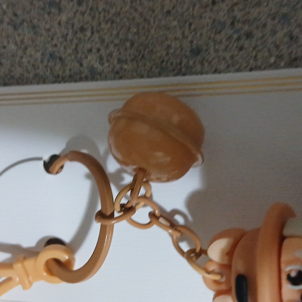 MONSTER KEYCHAIN/BAG CHARM W/BELL - Picture 2 of 4